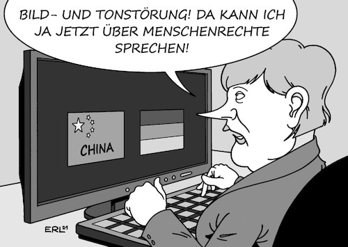 Merkel China