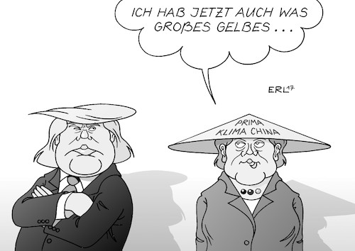 Merkel China Trump