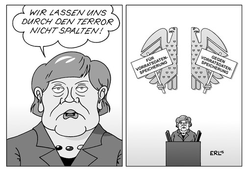 Merkel im Bundestag