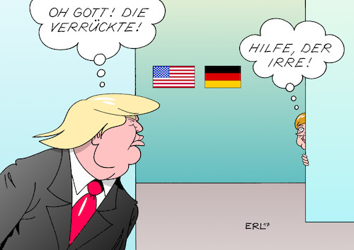 Merkel Trump