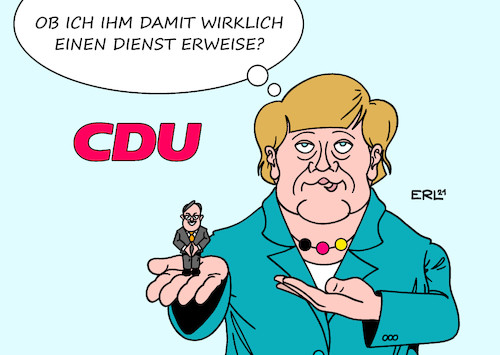 Merkel unterstützt Laschet