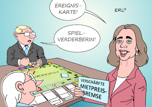 Cartoon: Monopoly (medium) by Erl tagged politik,wohnen,mieten,vermieten,miete,mietpreisbremse,verschärfung,justizministerin,katarina,barley,investoren,spekulanten,sanierung,luxus,monopoly,immobilien,sozialer,wohnungsbau,karikatur,erl,politik,wohnen,mieten,vermieten,miete,mietpreisbremse,verschärfung,justizministerin,katarina,barley,investoren,spekulanten,sanierung,luxus,monopoly,immobilien,sozialer,wohnungsbau,karikatur,erl