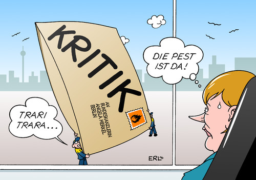 Post für Merkel