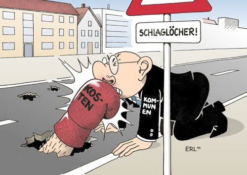 Schlaglöcher