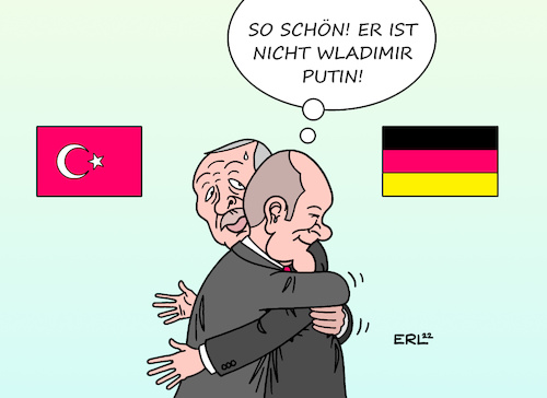 Scholz bei Erdogan