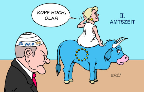 Scholz und von der Leyen