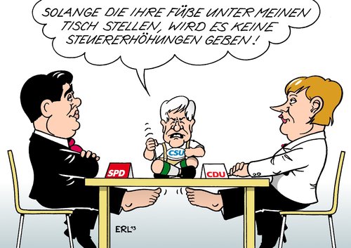 Seehofer zu Schwarz-Rot