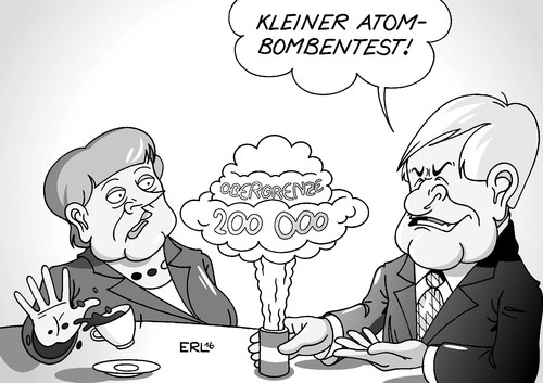 Seehofers Atombombentest