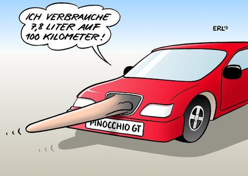 Cartoon: Spritverbrauch (medium) by Erl tagged umwelt,luftverschmutzung,luft,co2,nase,pinocchio,lüge,schummelei,verbrauch,kraftstoff,sprit,benzin,auto,umweltverschmutzung,auto,benzin,sprit,kraftstoff,verbrauch,schummelei,lüge,pinocchio,nase,co2,luftverschmutzung,umwelt