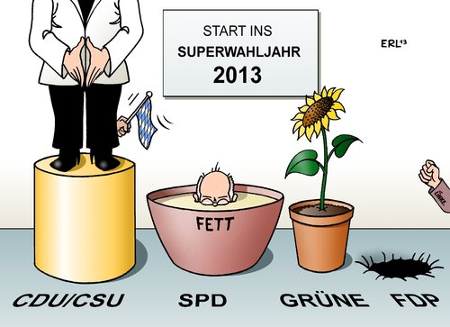 Start ins Superwahljahr