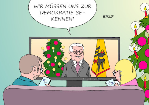 Steinmeier By Erl | Politics Cartoon | TOONPOOL