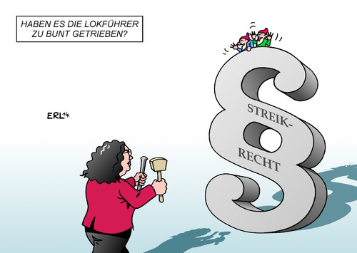 Cartoon: Streikrecht (medium) by Erl tagged streikrecht,streik,gewerkschaften,spartengewerkschaften,gdl,lokführer,mitglieder,macht,machtmissbrauch,gesetz,arbeitsministerin,andrea,nahles,aushöhlung,hammer,meißel,streikrecht,streik,gewerkschaften,spartengewerkschaften,gdl,lokführer,mitglieder,macht,machtmissbrauch,gesetz,arbeitsministerin,andrea,nahles,aushöhlung,hammer,meißel