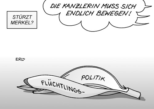 Stürzt Merkel?