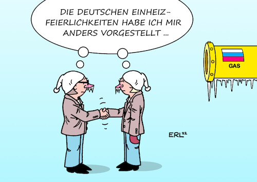 Cartoon: Tag der Deutschen Einheit (medium) by Erl tagged politik,krieg,russland,ukraine,energiekrise,energie,krise,gas,knappheit,verteuerung,sparen,heizen,frieren,tag,der,deutschen,einheit,einheitsfeierlichkeiten,michel,michaela,ost,west,karikatur,erl,politik,krieg,russland,ukraine,energiekrise,energie,krise,gas,knappheit,verteuerung,sparen,heizen,frieren,tag,der,deutschen,einheit,einheitsfeierlichkeiten,michel,michaela,ost,west,karikatur,erl