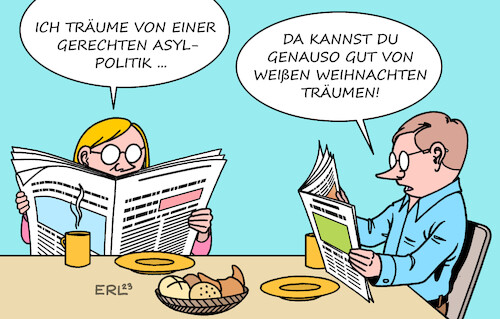 Cartoon: Träume (medium) by Erl tagged politik,eu,asylrecht,reform,asylpolitik,abschreckung,asylverfahren,außengrenzen,drittstaaten,internierung,haftähnliche,bedingungen,familien,frauen,kinder,flüchtlinge,weihnachten,wetter,warm,sturm,weiße,weihnacht,traum,träume,ideale,werte,europa,karikatur,erl,politik,eu,asylrecht,reform,asylpolitik,abschreckung,asylverfahren,außengrenzen,drittstaaten,internierung,haftähnliche,bedingungen,familien,frauen,kinder,flüchtlinge,weihnachten,wetter,warm,sturm,weiße,weihnacht,traum,träume,ideale,werte,europa,karikatur,erl