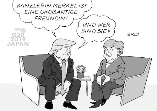 Trump Merkel