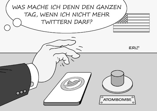 Trump ohne Twitter