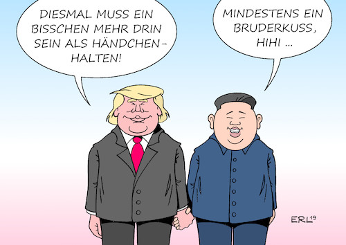 Trump und Kim