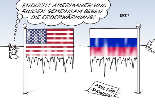 Cartoon: USA Russland (medium) by Erl tagged usa,snowden,geheimdienst,nsa,überwachung,abhören,ausspähaffäre,whistleblower,asyl,russland,räsident,putin,obama,kalter,krieg,klimawandel,erderwärmung,gemeinsam,schnee,schneemann,eis,usa,snowden,geheimdienst,nsa,überwachung,abhören,ausspähaffäre,whistleblower,asyl,russland,räsident,putin,obama,kalter,krieg,klimawandel,erderwärmung,gemeinsam,schnee,schneemann,eis