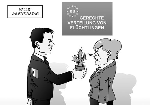 Valls Valentinstag