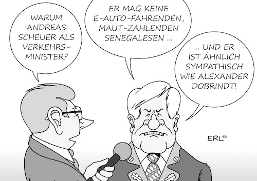 Verkehrsminister Scheuer