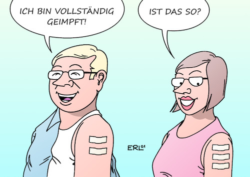 Vollständig geimpft