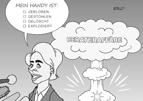 Von der Leyen Handy