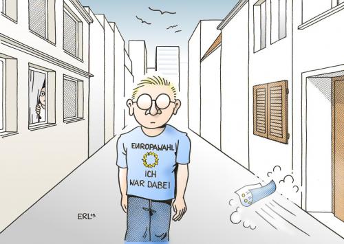 Cartoon: Wahlbeteiligung (medium) by Erl tagged eu,europawahl,europa,wahl,wahlbeteiligung,politik,wahl,wahlen,europa,europawahl,eu,politiker,abgeordnete,europawahlen,europäische union,mehrheit,wähler,europäische,union,2008,wahlbeteiligung