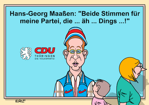 Wahlplakat Maaßen