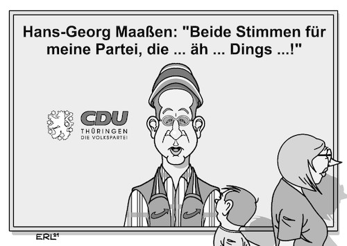 Wahlplakat Maaßen