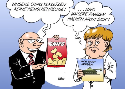 Cartoon: Wahrheit und Klarheit (medium) by Erl tagged rüstung,verschleierung,verdummung,lüge,klarheit,wahrheit,lebensmittel,verbraucher,information,menschenrechte,arabien,saudi,panzer,merkel,angela,bundeskanzlerin,fdp,csu,cdu,gelb,schwarz,regierung,export,information,verbraucher,lebensmittel,wahrheit,klarheit,lüge,verdummung,verschleierung,rüstung,gelb,schwarz,regierung,export,fdp,bundeskanzlerin,merkel,saudi arabien,menschenrechte,saudi,arabien