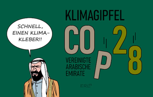 Cartoon: Was wird vom Klimagipfel bleiben (medium) by Erl tagged politik,klima,klimawandel,erderwärmung,co2,klimagipfel,dubai,vereinigte,arabische,emirate,vae,uae,erdöl,öl,gas,förderung,fossile,brennstoffe,energie,befürchtung,greenwashing,bilanz,karikatur,erl,politik,klima,klimawandel,erderwärmung,co2,klimagipfel,dubai,vereinigte,arabische,emirate,vae,uae,erdöl,öl,gas,förderung,fossile,brennstoffe,energie,befürchtung,greenwashing,bilanz,karikatur,erl