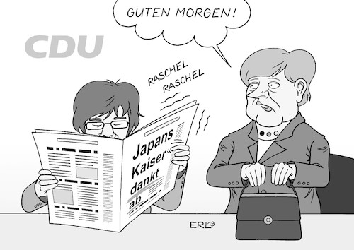 Wink mit der Zeitung