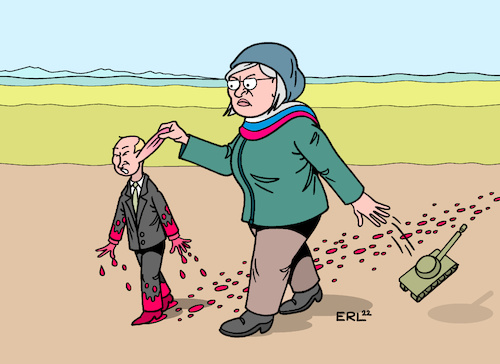 Cartoon: Wunsch zum Frauentag (medium) by Erl tagged politik,internationale,frauentag,weltfrauentag,frau,gleichberechtigung,teilhabe,macht,russland,wladimir,putin,krieg,angriff,angriffskrieg,überfall,ukraine,panzer,blut,gewalt,toxische,männlichkeit,karikatur,erl,politik,internationale,frauentag,weltfrauentag,frau,gleichberechtigung,teilhabe,macht,russland,wladimir,putin,krieg,angriff,angriffskrieg,überfall,ukraine,panzer,blut,gewalt,toxische,männlichkeit,karikatur,erl