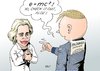 Cartoon: Bildungs-Chipkarte (small) by Erl tagged bildung,von,der,leyen,hartz,iv,chip,karte