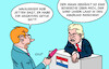 Geert Wilders (small) Cartoon: Geert Wilders (small) by Erl tagged politik,wahl,niederlande,wahlsieger,rob,jetten,optimismus,geert,wilders,rechtspopulismus,pessimismus,karikatur,erl