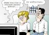 Cartoon: Große Koalition (small) by Erl tagged cdu spd schleswig holstein kiel carstensen stegner deutschland berlin merkel müntefering platzen befreiung gefängnis