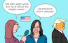 Cartoon: Harris Vize (small) by Erl tagged politik,usa,wahl,präsidentschaft,präsidentschaftwahl,präsident,joe,biden,rückzug,kandidatur,demokraten,kandidatin,vizepräsidentin,kamala,harris,suche,vizepräsident,mann,weiß,kandidat,republikaner,donald,trump,make,up,teint,hautfarbe,orange,karikatur,erl