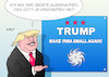 Cartoon: Irma (small) by Erl tagged usa,amerika,präsident,donald,trump,make,america,great,again,wahlkampf,slogan,rechtspopulismus,selbstbewusstsein,narzissmus,hurrikan,irma,zerstörung,tod,schäden,abschwächung,tropensturm,karikatur,erl