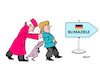 Cartoon: Karlsruhe hilft schieben (small) by Erl tagged politik,klima,klimawandel,erderwärmung,klimapolitik,bundesregierung,bundeskanzlerin,angela,merkel,urteil,karlsruhe,richter,bundesverfassungsgericht,nachbessern,schutz,zukunft,jung,generation,kinder,jugendliche,anschub,hilfe,greta,thunberg,karikatur,erl