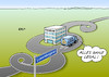 Cartoon: Luxemburg (small) by Erl tagged luxemburg,steueroase,steuersparmodell,steuerhinterziehung,legal,gesetz,finanzplatz,konzern,firma,global,finanzamt,vorbei,paragraph,paragraf,geld,finanzen,euro,lastwagen,straße