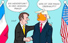 Macron bei Trump