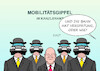 Cartoon: Mobilitätsgipfel (small) by Erl tagged politik,verkehr,mobilität,gipfel,mobilitätsgipfel,kanzleramt,bundeskanzler,olaf,scholz,vertreter,autoindustrie,autokonzerne,auto,bahn,öffentlicher,nahverkehr,verkehrswende,verschlafen,karikatur,erl