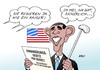 Cartoon: Obama (small) by Erl tagged usa,präsident,barack,obama,einwanderung,einwanderungsgesetz,gesetz,dekret,mehrheit,republikaner,kongress,kaiser,franz,beckenbauer,golf,golfschläger,bayern,karikatur,erl