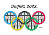 Cartoon: Peking 2022 (small) by Erl tagged politik,olympia,olympische,winterspiele,peking,china,diktatur,unterdrückung,umerziehungslager,uiguren,tibeter,hong,kong,abbau,demokratie,missachtung,menschenrechte,gefängnis,wintersport,karikatur,erl