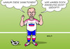 Cartoon: Sanktionen Russland (small) by Erl tagged russland,ukraine,krim,annexion,sanktionen,verlängerung,leichtathletik,doping,ausschluss,olympia,olympische,spiel,rio,de,janeiro,fußball,em,2016,frankreich,europameisterschaft,vorrunde,aus,präsident,putin,karikatur,erl