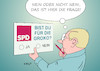 Cartoon: SPD (small) by Erl tagged politik,spd,mitgliedervotum,mitglider,abstimmung,eintritt,große,koalition,groko,cdu,csu,regierung,bundesregierung,schicksalsfrage,hamlet,sein,oder,nichtsein,ja,nein,neuwahlen,umfragetief,umfragen,absturz,sozialdemokratie,karikatur,erl