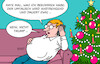 Cartoon: Umtausch (small) by Erl tagged politik,weihnachten,essen,gewicht,bauch,geschenke,umtausch,usa,trump,karikatur,erl