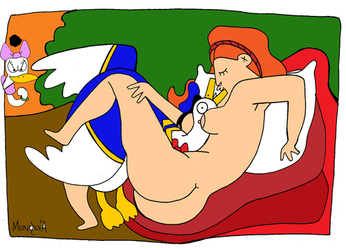 Daisy Duck Cartoon Sex - Leda and Donald Duck By Munguia | Love Cartoon | TOONPOOL