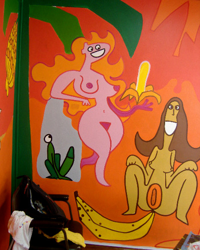 400px x 500px - Porn Paradise Mural Details 2 By Munguia | Media & Culture ...